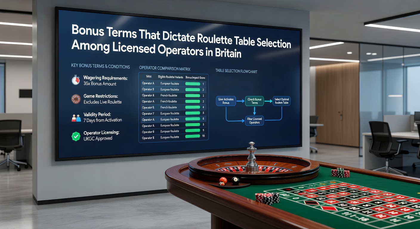 Live dealer roulette table with bonus terms overlay on screen