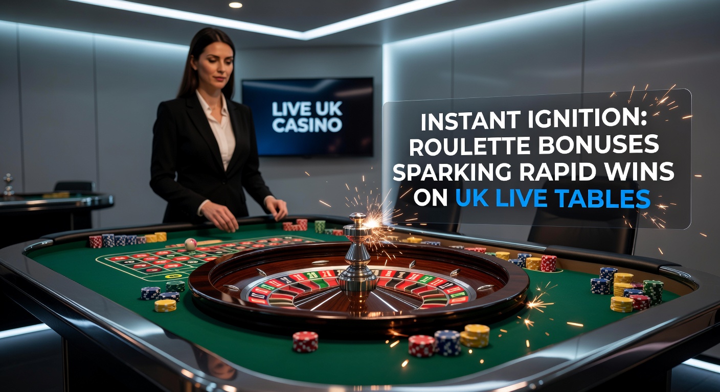 Close-up of a player's interface on a UK live roulette table, showing instant bonus ignition notification overlaying the betting grid with chips stacking rapidly