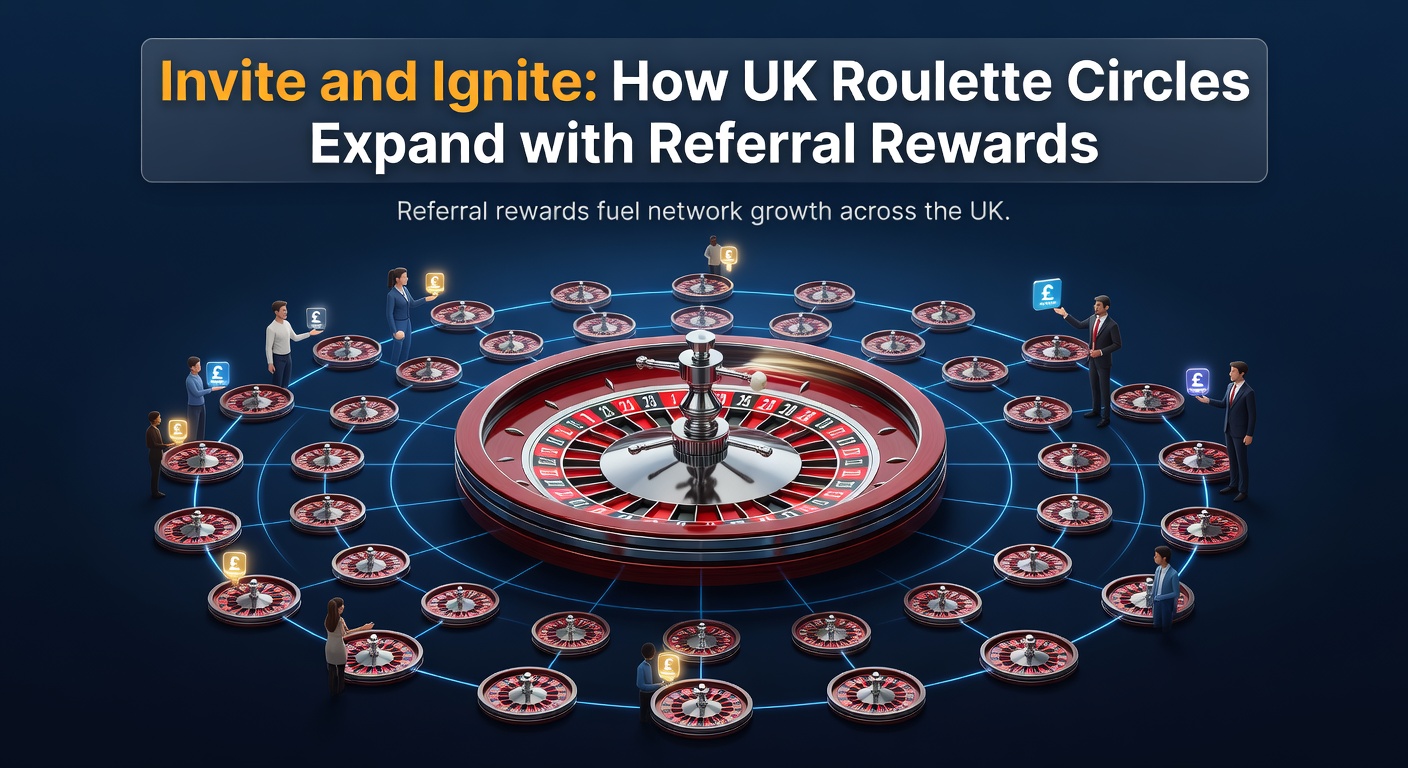 Players sharing roulette referral links on social media, illustrating network growth in UK casino communities