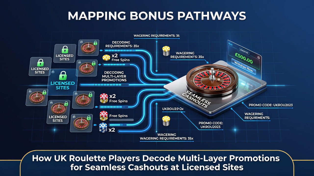 UK roulette players reviewing layered bonus terms on a licensed platform interface