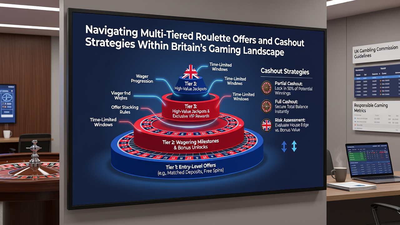 Player reviewing cashout options on a UK online roulette platform dashboard
