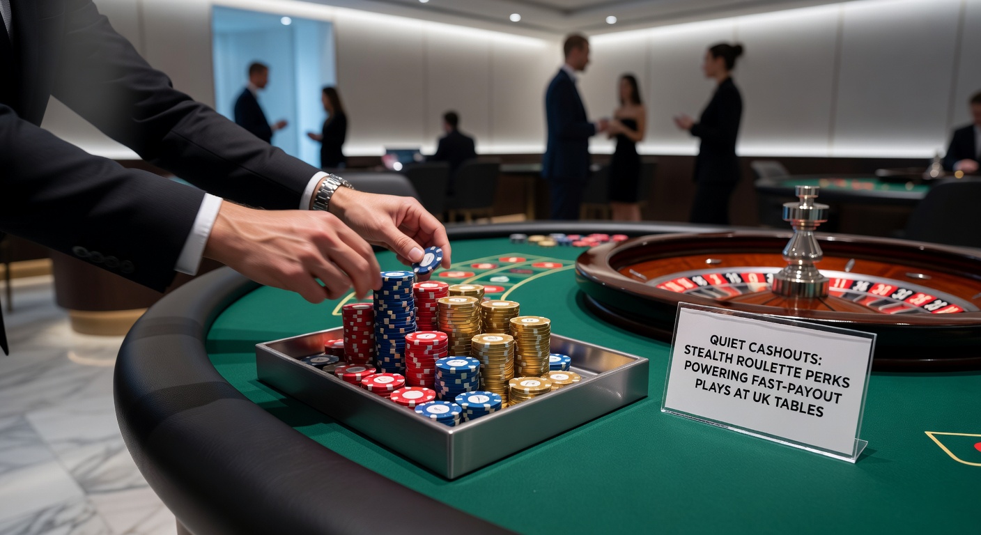 Close-up of a mobile casino app dashboard displaying a stealth cashout progress bar next to a live roulette bet slip