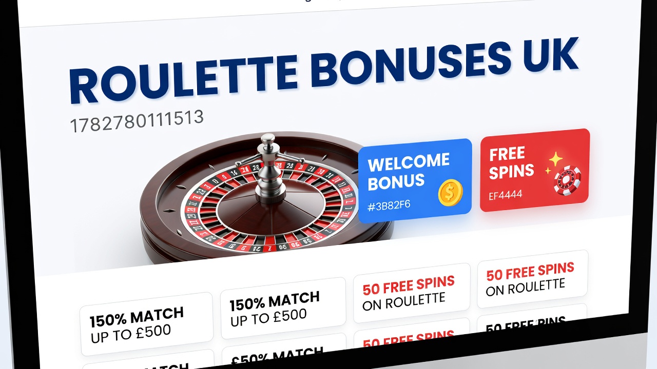 Detailed view of roulette wheel interface highlighting bonus tracking elements used on UK sites