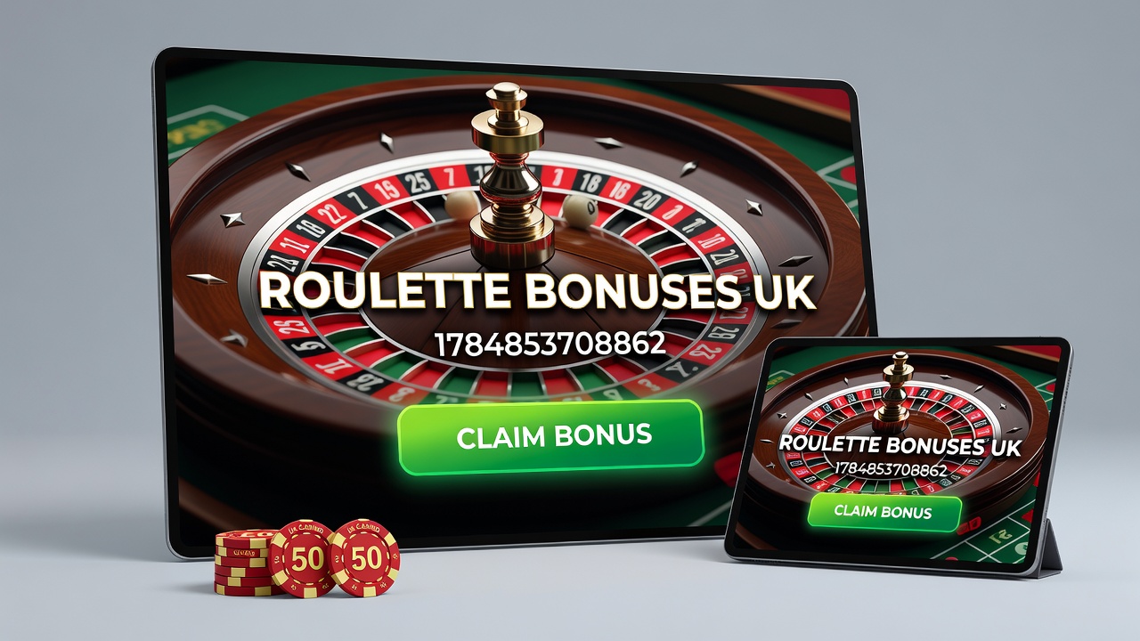 Live roulette table with promotional overlay showing bonus activation screen